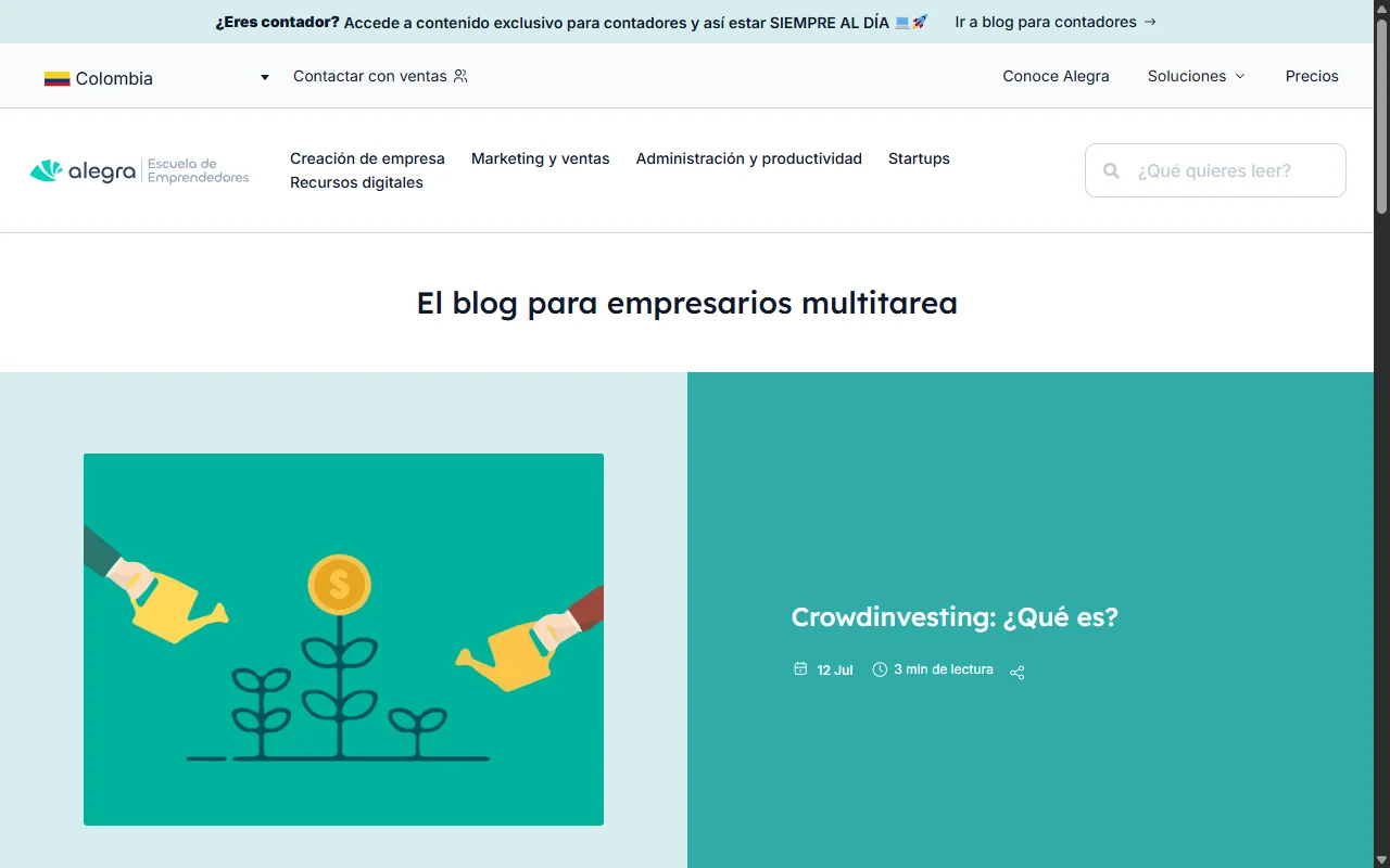 escuela-emprendedores.alegra.com